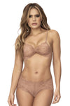 Mapale 207 Panty y Top Lace Set Color Taupe