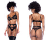 Mapale 2767 Three Piece Set Color Wet Look Black