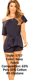 MAPALE 5757 Romper Color Navy