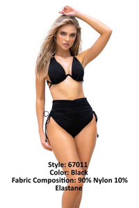 Mapale 67011 Couleur de maillot de bain sous deux pièces Noir noir