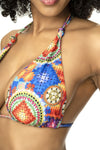 Mapale 67048 Two Piece Swimsuit Color Crochet Print