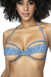 Mapale 67080 Couleur de maillot de bain sous deux pièces Couleur bleue Chambray