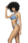 Mapale 67082 Couleur de maillot de bain en deux pièces sous deux pièces Chambray bleu