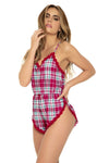 MAPALE 7470 Couleur de couleurs de sommeil Red Plaid