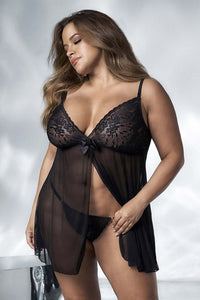 MAPALE 7501X Color de babydoll negro