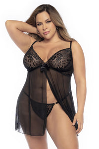 MAPALE 7501X Color de babydoll negro