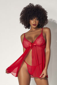 Mapale 7501 Babydoll Color Red