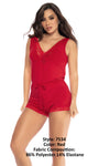 Mapale 7534 Sleep Romper Color Red