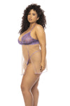 MAPALE 7540X Verona Babydoll más color lilas-desnudas