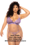 Mapale 7540X Verona Babydoll Plus Color Lilac-Nude