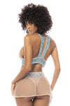 Mapale 7541 Abilene 2 en 1 couleur babydoll bleu clair nude