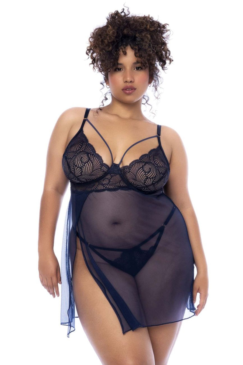 MAPALE 7555x BABYDOLL रंग आधी रात नीला