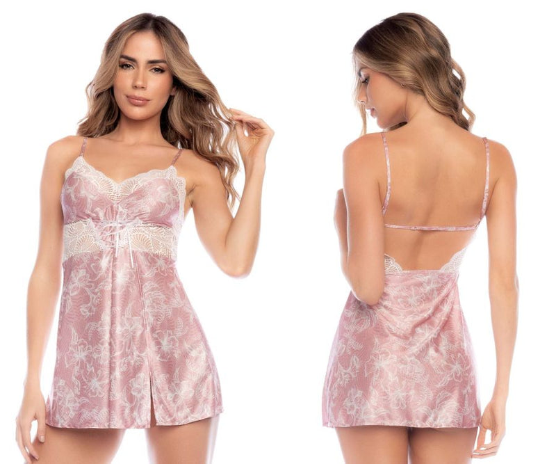 MAPALE 7578 Sleep Chemise Color Rose Print