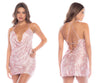 MAPALE 7580 Sleep Chemise Color Rose Print