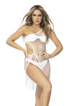 MAPALE 77015 Couverture de robe de plage couleur blanc