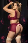 Mapale 8649X Three Piece Set Color Burgundy