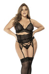 Mapale 8682X Three Piece Set Color Black