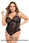 MAPALE 8781X Bodysuit रंग काला