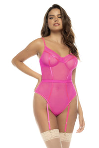 Mapale 8831 Della Bodysuit Color Hot Pink