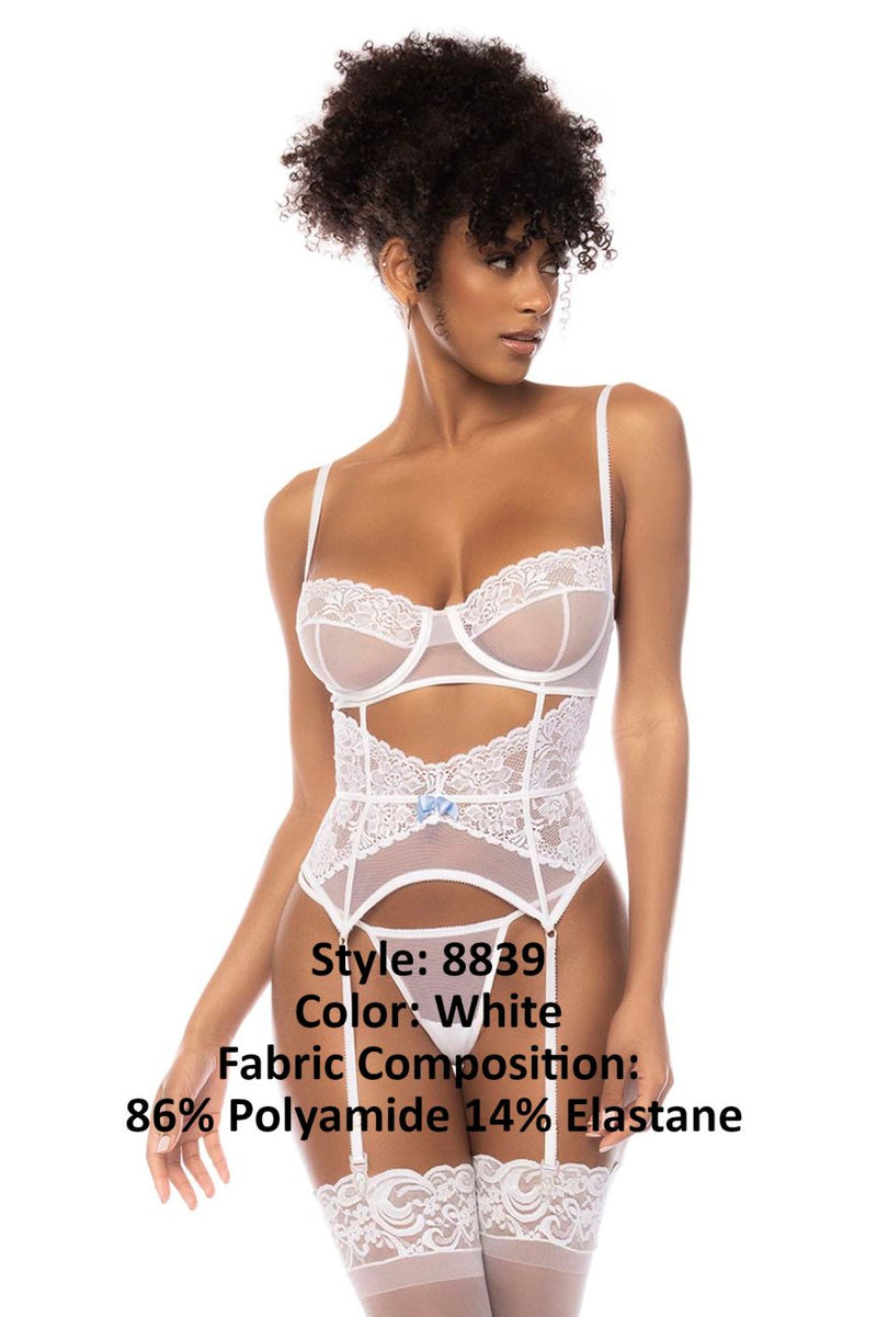 MAPALE 8839 CHLOE Color de dos piezas White White