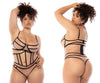 Mapale 8848X Solaine Three Piece Set Plus  Color Nude-Black