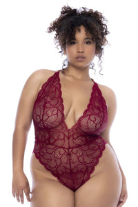 Mapale 8875X Bodysuit Color Rosewood