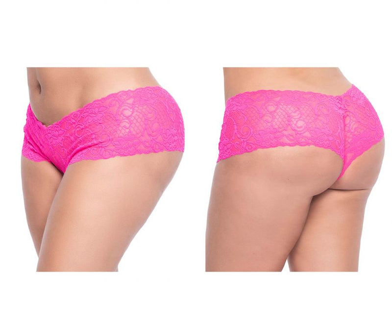 Mapale 90x Lace Boyshort Couleur rose vif