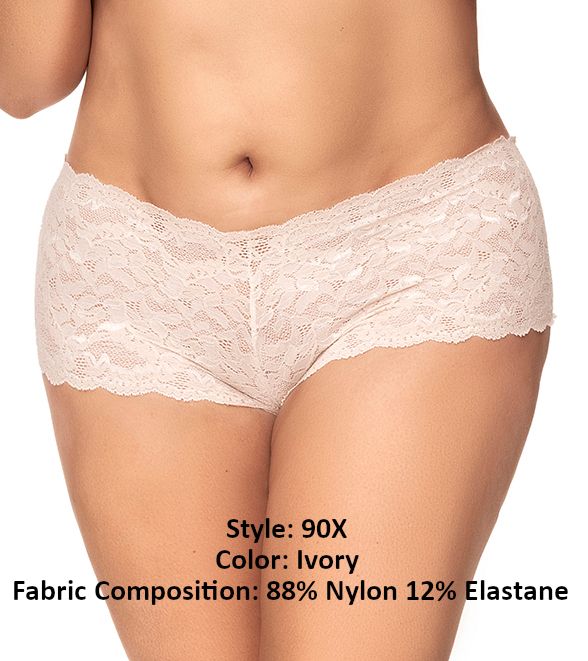 MAPALE 90X LACE Boyshort Color Ivory