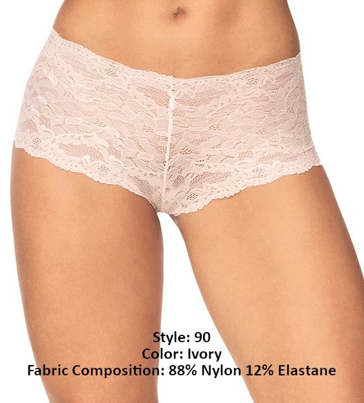 Mapale 90 Lace Boyshort Color Ivory