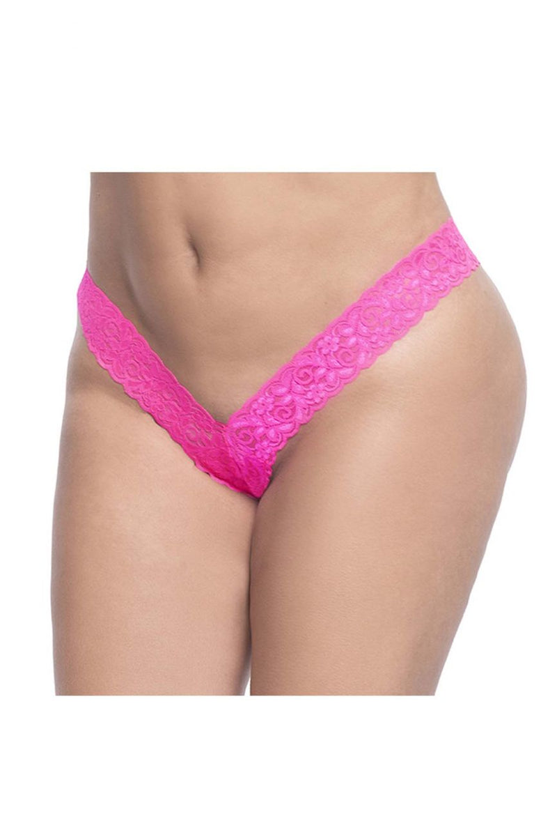 Mapale 93x en dentelle Couleur de boyshort rose vif