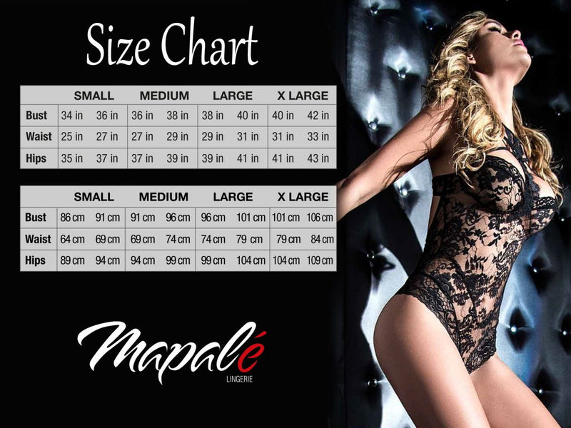 MAPALE 7434 BABYDOLL और दो टुकड़ा सेट रंग काला