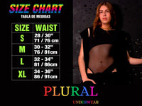 PLURAL PL009 Crop Top Color White