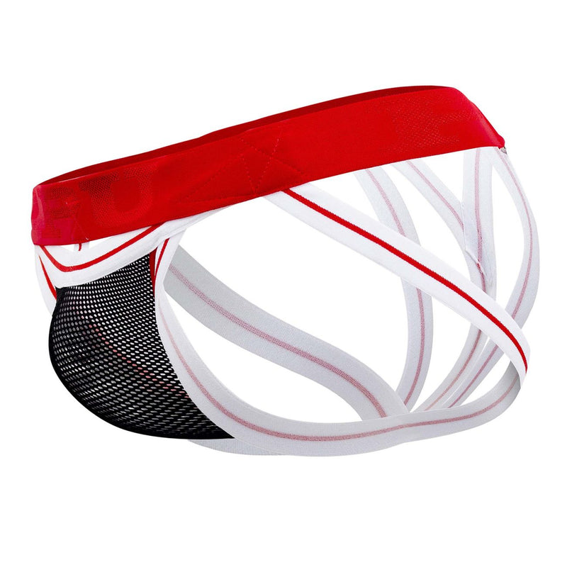 PPU 2305 Mesh Jockstrap Color rojo