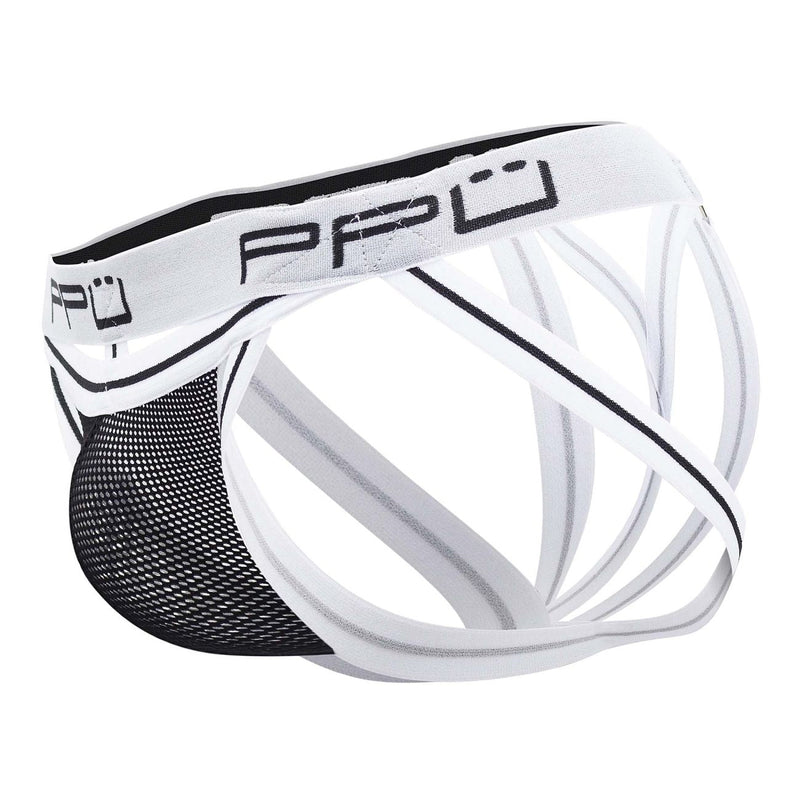 PPU 2305 Mesh Jockstrap Color White