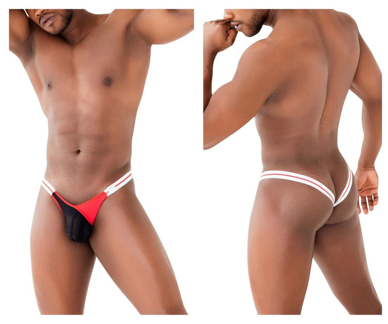 PPU 2306 TANGA O COLOR JOCKSTAP RED