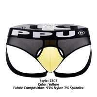 PPU 2307 Ball Lefter Jockstrap Color Yellow