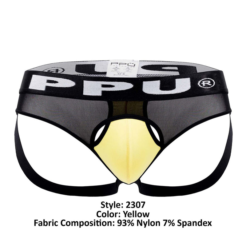 PPU 2307 Ball Lefter Jockstrap Color Yellow