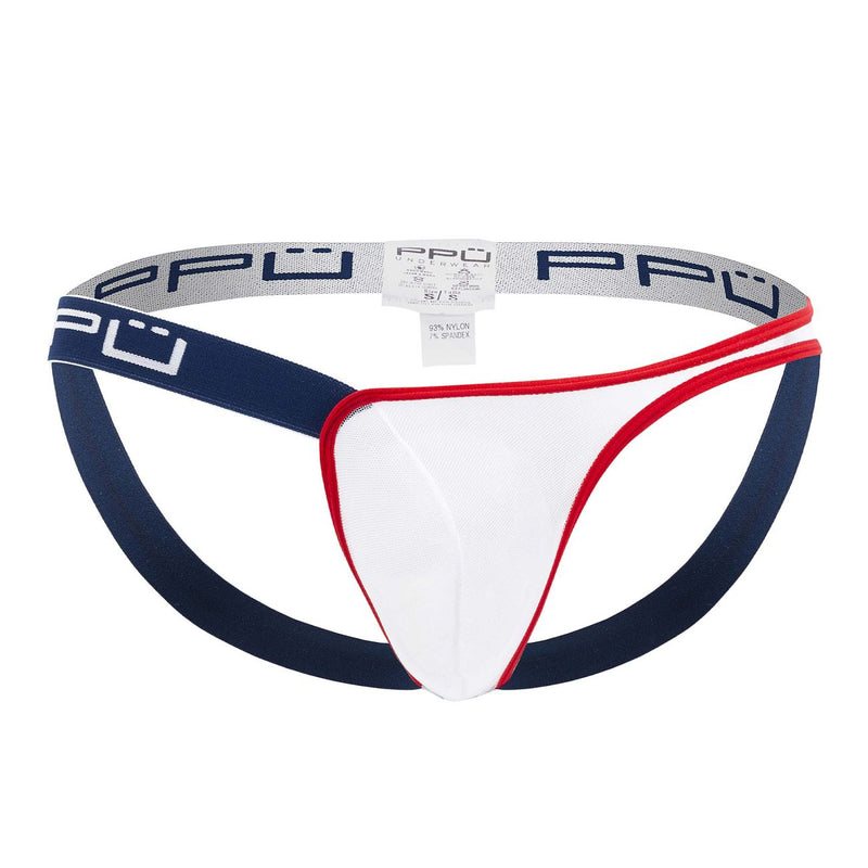 PPU 2308 un côté de jockstrap en mailles