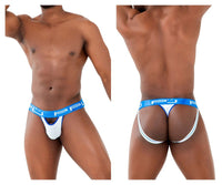 PPU 2313 PEEK-A-BOO JOCKSTRAP COULEUR BLANC