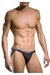 PAPI 705910-999 3PK 1X1 RIB JOCKSTRAP COLOR-TURQUISE-TURQUISE