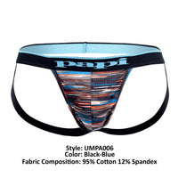 PAPI UMPA006 2PK JOCKSTRAP COULEUR BLUE BLUE