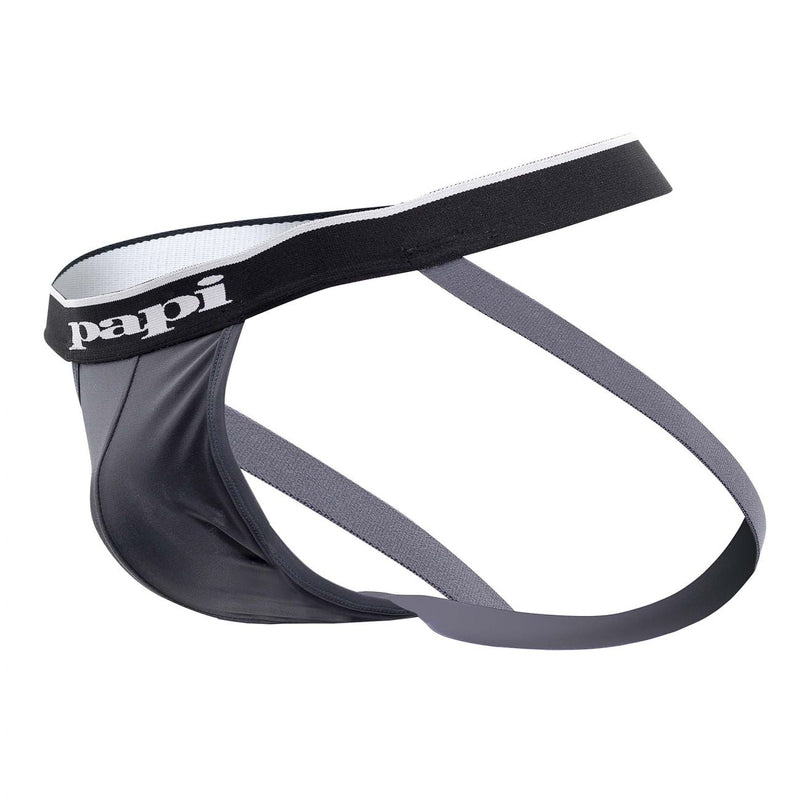 PAPI UMPA006 2PK JOCKSTRAP COLOR-GRAY-GRAY