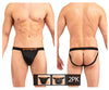 Papi Umpa006 2pk Jockstrap रंग ब्लैक-ऑरेंज