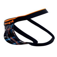 PAPI UMPA006 2PK JOCKSTRAP COULEUR BLACK-ORANGE