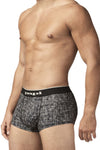 Papi UMPA048 2PK Microflex Brazilian Trunks Color Gray-Texture