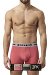 PAPI UMPA080 2PK Microflex Trunks brasileño color rosa-negro