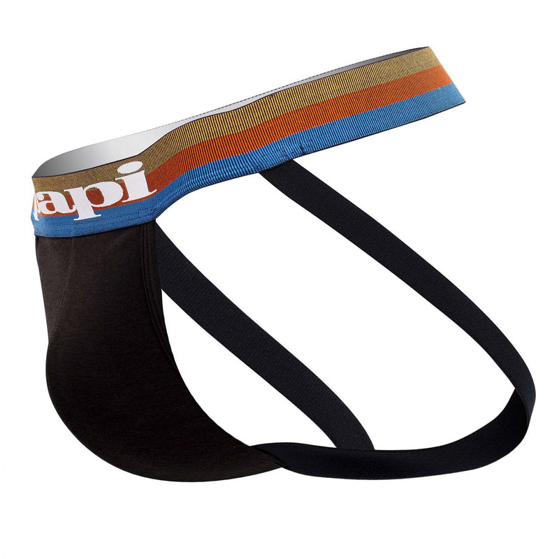 Papi UMPA087 2PK Microflex Jockstrap Color Blue-Black