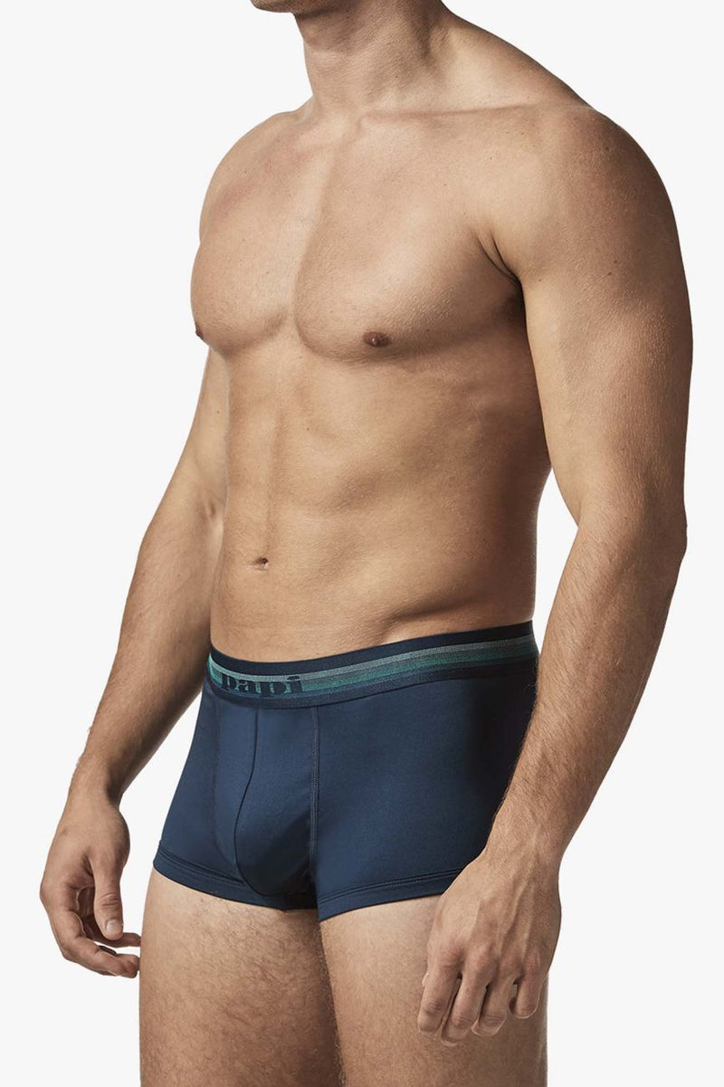 PAPI UMPA107 2PK Microflex Performance Trunks Color imprimé en bleu