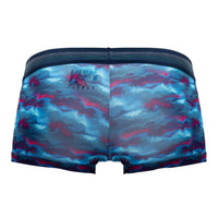 Papi UMPA107 2PK Microflex Performance Trunks اللون الأزرق المطبوع