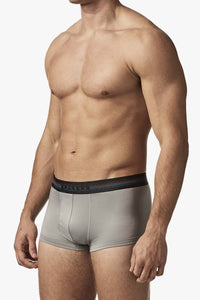 بابي UMPA107 2PK Microflex Performance Trunks اللون رمادي-أحمر